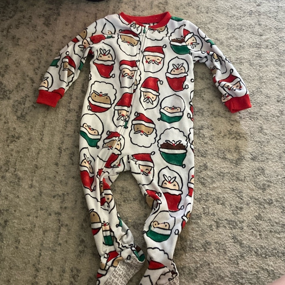 Fleece Santa PJs